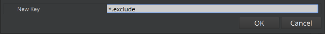 Specify the desired file matching pattern.