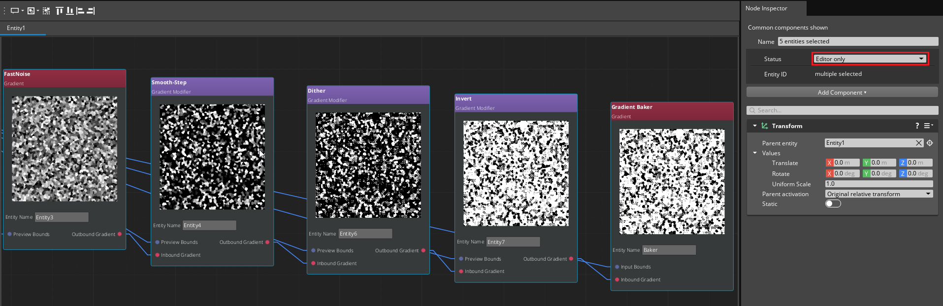 Mark gradient/gradient generators Editor only to disable at runtime